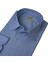 Linen Keten Klasik %100 Cotton Uzun Kollu Terletmeyen Mavi Gömlek (Regular Kalıp) 2