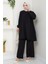 Tunik Pantolon Ikili Takım 1606 - Siyah 1