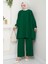 Tunik Pantolon Ikili Takım 1606 - Zümrüt Yeşili 1