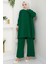 Tunik Pantolon Ikili Takım 1606 - Zümrüt Yeşili 5