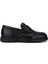 Erkek Hakiki Deri Siyah Loafer Ayakkabı 298 3110-W2050 Erk Ayk SK25-26 Sıyah Atlas 1