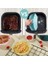 Buffer® Renkli Isıya Dayanıklı Yıkanılabilir Silikon Fırın ve Airfryer Yuvarlak Pişirme Matı 20 cm 8