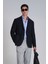 Dor Spor Erkek Blazer Ceket Slim Fit Siyah 6