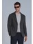 Dor Spor Erkek Blazer Ceket Slim Fit Siyah 10