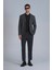Mani Spor Erkek Blazer Ceket Slim Fit Koyu Gri 9