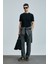 Pablo Modern Grafik T- Shirt Siyah 6