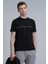 Carlos Modern Grafik T- Shirt Siyah 10