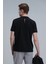 Carlos Modern Grafik T- Shirt Siyah 11
