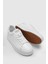 Adel Beyaz Hakiki Deri Kadın Sneaker Ayakkabı 121230052 7