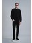 Anton Smart Jean Erkek Pantolon Slim Fit Siyah 10