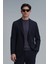 Asel Spor Erkek Blazer Ceket Slim Fit Siyah 6