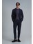 Asel Spor Erkek Blazer Ceket Slim Fit Siyah 7