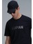 Benjamın Modern Grafik T- Shirt Siyah 8