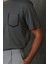 Sırıus Modern Grafik T- Shirt Siyah 8