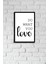 Do What You Love Yazılı Çerçeve Görünümlü Dekoratif Ahşap Mdf Tablo 20X30 cm 1