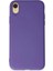 iPhone Xr Kılıf First Silikon - Mor 1