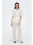 ONLFREYA STRAIGHT PANT JR KIRIK BEYAZ Kadın Pantolon 12