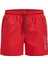 JPSTMAUI JJSWIM LOGO AKM Kırmızı Erkek Çocuk Şort 7