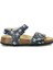 000122-8010-2 Mavi Erkek Çocuk Sandalet 9
