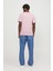 JJEORGANIC BASIC TEE SS Pembe Erkek Kısa Kol T-Shirt 7