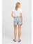 Jjxx JXGRETA HW DENIM SKORT DN Mavi Kadın Şort 10