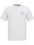 JJSIMON TEE SS CREW Beyaz Erkek Kısa Kol T-Shirt 7