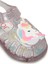 S10341 TOBBY UNICORNIO Gri Kız Çocuk Sandalet 8