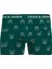 JACDENIM DOG TRUNKS 3 PAC Yeşil Erkek Boxer 13