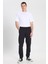 Regular Fit Normal Kesim Siyah Erkek Eşofman Altı 9