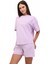 Wl Gale 11SY788 5pr Lila Kadın Kısa Kol T-Shirt 6