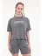 WL FREYA 11SY790 5FX Gri Kadın Kısa Kol T-Shirt 6