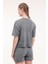 WL FREYA 11SY790 5FX Gri Kadın Kısa Kol T-Shirt 7