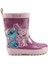 DOMIN.P5PR Pembe Kız Çocuk Yağmur Çizmesi 6