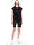 Wl Pelyaf 11KT71 5fx Siyah Kadın Kısa Kol T-Shirt 8