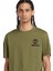 Short Sleeve Back Logo Gr Haki Erkek Kısa Kol T-Shirt 7