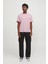 O Yaka Regular Fit Pembe Erkek T-Shirt 12240121 8