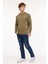 ML RASSA 58CSL502 4PR Haki Erkek Uzun Kol Triko 8