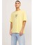 JORBLOCKPOP TEE SS CREW N Sarı Erkek Kısa Kol T-Shirt 6
