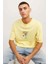 JORBLOCKPOP TEE SS CREW N Sarı Erkek Kısa Kol T-Shirt 7