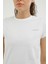 W-CT122 Basıc C Neck T-Sh Beyaz Kadın Kısa Kol T-Shirt 9
