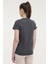 WL LELIA 11MS250 4FX Antrasit Kadın Kısa Kol T-Shirt 7