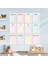 12 Aylık Planlayıcı Zamansız Takvim, Alışkanlık Takip Planlayıcı, Sürekli Takvim, Renkli Tarihsiz Takvim, 33 x 48 Cm, A4, Undated Monthly Wall Planner, Habit Tracker Planner, Perpetual Wall Calendar 4