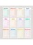 12 Aylık Planlayıcı Zamansız Takvim, Alışkanlık Takip Planlayıcı, Sürekli Takvim, Renkli Tarihsiz Takvim, 33 x 48 Cm, A4, Undated Monthly Wall Planner, Habit Tracker Planner, Perpetual Wall Calendar 8