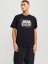 Jcomap Logo Erkek Siyah T-Shirt 12252376-Black 6