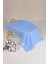 ® Müslin Örtü Bebek Çocuk 2'li Set Okyanus Desenli-Mavi Renk 2 Katlı %100 Organik Pamuk 110X110 cm 3