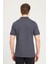 Regular Fit Normal Kesim Polo Yaka %100 Pamuk Antrasit Tişört 11