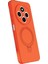 Xiaomi Redmi 14C Regal Magsafe Standlı Kapak - Turuncu 2