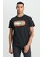 Erkek Siyah Yuvarlak Yaka Tişört 8