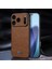 iPhone 17 Pro Max Için Sulada Tpu El Yapımı Deri Kılıf (Yurt Dışından) 1