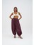 Velora Bordo Poplin Şalvar Pantolon 2